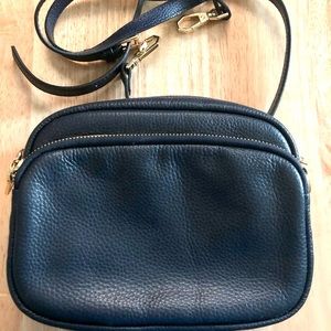 Pom Pom London Mayfair Navy Crossbody